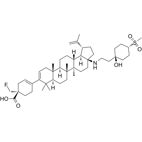 HIV-1 inhibitor-52结构式