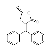 3-benzhydrylideneoxolane-2,5-dione结构式