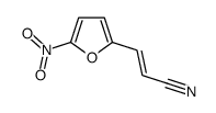 3-(5-nitrofuran-2-yl)prop-2-enenitrile结构式