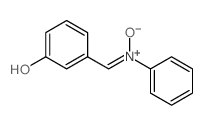 (3-hydroxyphenyl)methylidene-oxido-phenyl-azanium结构式
