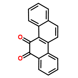 5,6-Chrysenedione structure