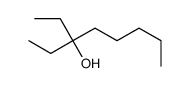 3-乙-3-辛醇结构式