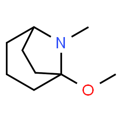 8-Azabicyclo[3.2.1]octane,1-methoxy-8-methyl-(9CI) Structure