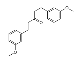 1,5-双(3-甲氧基苯基)-3-戊酮结构式