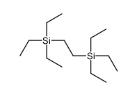 triethyl(2-triethylsilylethyl)silane Structure
