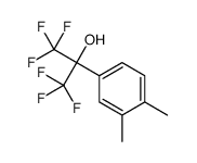 1-(3,4-dimethylphenyl)-1,1,2,3,3,3-hexafluoropropan-2-ol structure