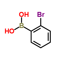 2-Bromophenylboronic acid Structure