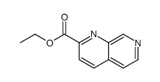 1,7-NAPHTHYRIDINE-2-CARBOXYLIC ACID, ETHYL ESTER结构式