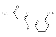 3-氧代-N-m-甲苯基丁酰胺结构式