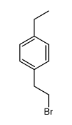 1-(2-溴乙基)-4-乙基苯结构式
