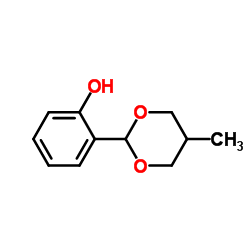 Phenol, o-(5-methyl-m-dioxan-2-yl)- (8CI) Structure