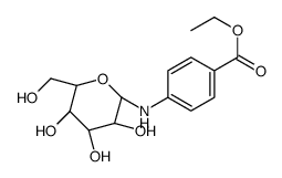 苯佐卡因N-β-D-葡糖苷结构式