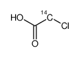 chloro[2-14C]acetic acid Structure