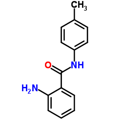 2-氨基-N-对甲苯苯甲酰胺结构式