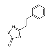 5-styryl-1,3,4-oxathiazol-2-one结构式