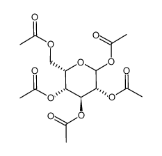 1,2,3,4,6-penta-O-acetyl-L-idopyranose Structure