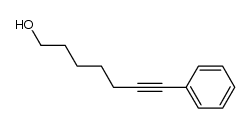 7-phenyl-hept-6-yn-1-ol结构式