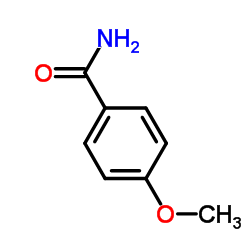 4-甲氧基苯甲酰胺结构式