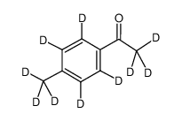 Ethanone-2,2,2-d3,1-[4-(methyl-d3)phenyl-2,3,5,6-d4]- (9CI)结构式