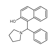 1-(MORPHOLIN-4-YL-PHENYL-METHYL)-NAPHTHALEN-2-OL Structure