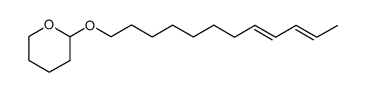 2-[[(8E,10E)-8,10-Dodecadienyl]oxy]tetrahydro-2H-pyran Structure