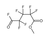 methyl 2,2,3,3,4,4,5-heptafluoro-5-oxopentanoate结构式