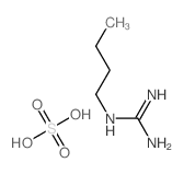 butylguanidine sulfate Structure
