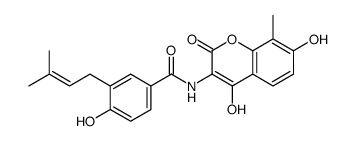 Novobiocic Acid结构式
