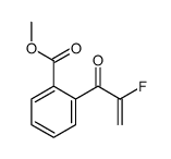 Benzoic acid, 2-(2-fluoro-1-oxo-2-propenyl)-, methyl ester (9CI)结构式