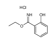 ethyl 2-hydroxybenzimidate hydrochloride结构式