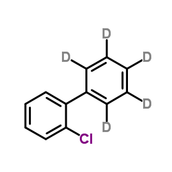 2’-氯联苯-2,3,4,5,6-D5结构式