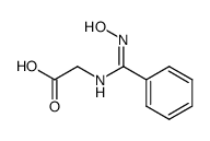 [[(Hydroxyimino)phenylmethyl]amino]essigsaeure结构式