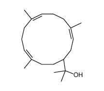 (-)-西松烧酹醇结构式