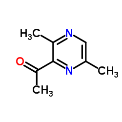 2-acetyl-3,6-dimethyl pyrazine Structure