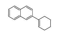 2-(1-Cyclohexenyl)naphthalene结构式