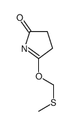 5-(methylsulfanylmethoxy)-3,4-dihydropyrrol-2-one结构式