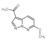1-(6-methoxypyrazolo[1,5-b]pyridazin-3-yl)ethanone Structure