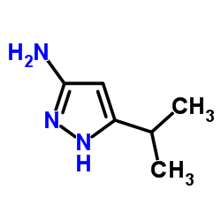 3-Isopropyl-1H-pyrazol-5-amine Structure