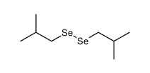 2-methyl-1-(2-methylpropyldiselanyl)propane结构式