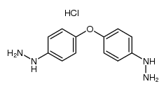 4,4'-dihydrazinodiphenyl oxide dihydrochloride Structure