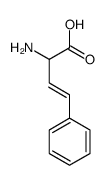 (E)-2-amino-4-phenylbut-3-enoic acid结构式