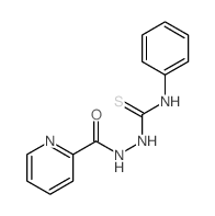 2-Pyridinecarboxylicacid, 2-[(phenylamino)thioxomethyl]hydrazide structure