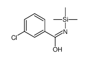 3-chloro-N-trimethylsilylbenzamide结构式