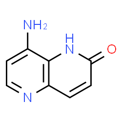1,5-Naphthyridin-2(1H)-one,8-amino-(9CI)结构式