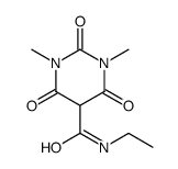 N-ethyl-1,3-dimethyl-2,4,6-trioxo-1,3-diazinane-5-carboxamide Structure