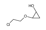 (1R,2R)-2-(2-chloroethoxy)cyclopropan-1-ol结构式