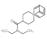 4-Piperidinecarboxamide,1-benzoyl-N,N-diethyl-结构式