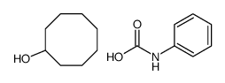 cyclooctanol,phenylcarbamic acid Structure