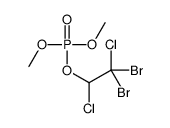 Phosphoric acid dimethyl 1,2-dichloro-2,2-dibromoethyl ester结构式