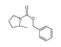 (R)-2-甲基-1-吡咯烷甲酸苄酯结构式